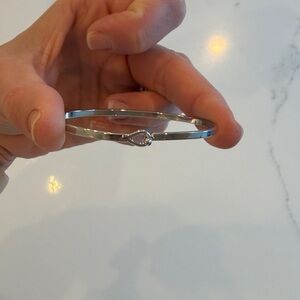 Proud Momma Elegant Silver Bangle